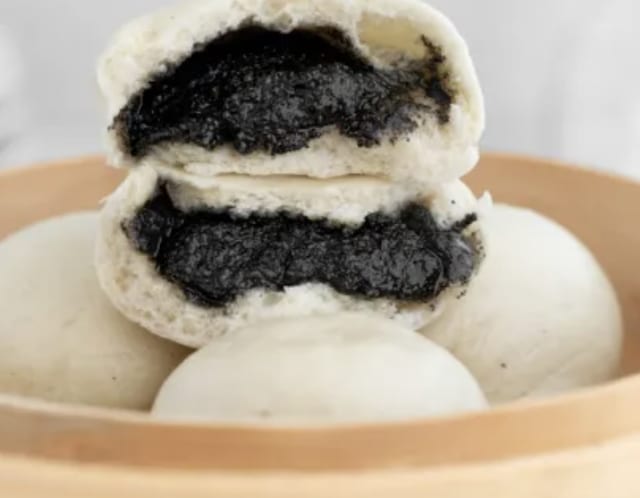 Sesame Buns 黑芝麻包.