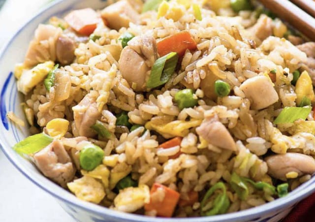 Chicken Fried Rice 鸡炒饭.