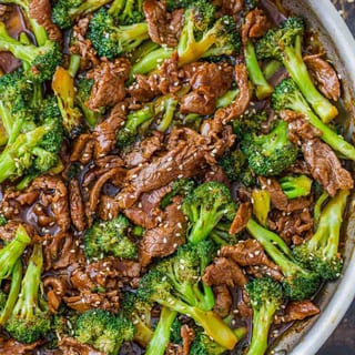 Beef and broccoli 西兰花牛肉饭