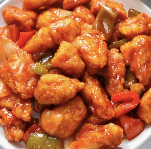 Sweet and Sour Chicken 甜酸鸡.